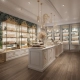 cosmetic retail shop design Holland with display furniture