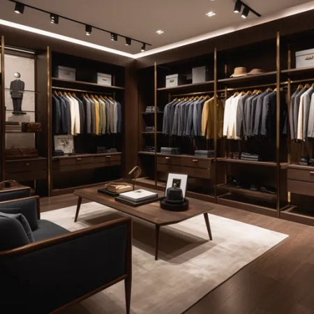 Fashion Menswear Shop Interior Design