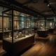 Custom Glass Museum Showcases