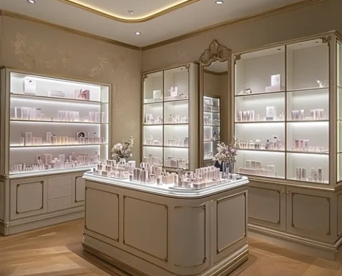 retail cosmetic displays