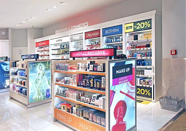 retail cosmetic displays