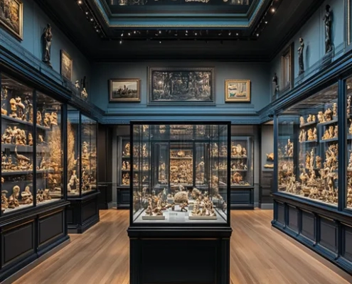 Affordable Yet Luxurious Museum Showcases