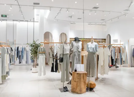 Clothing store display