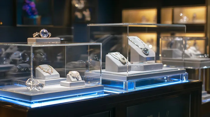 Jewelry Display Cases For Retail Stores