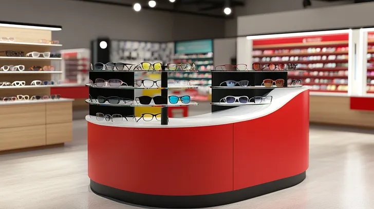 XDY Display Presents Amazing Design For Optical Shop