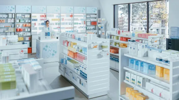 layout of pharmacy