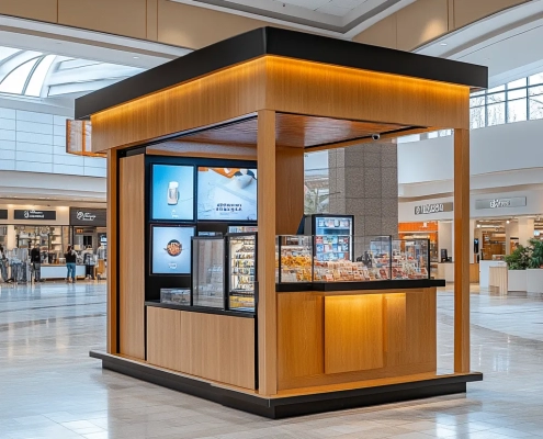 custom mall kiosk